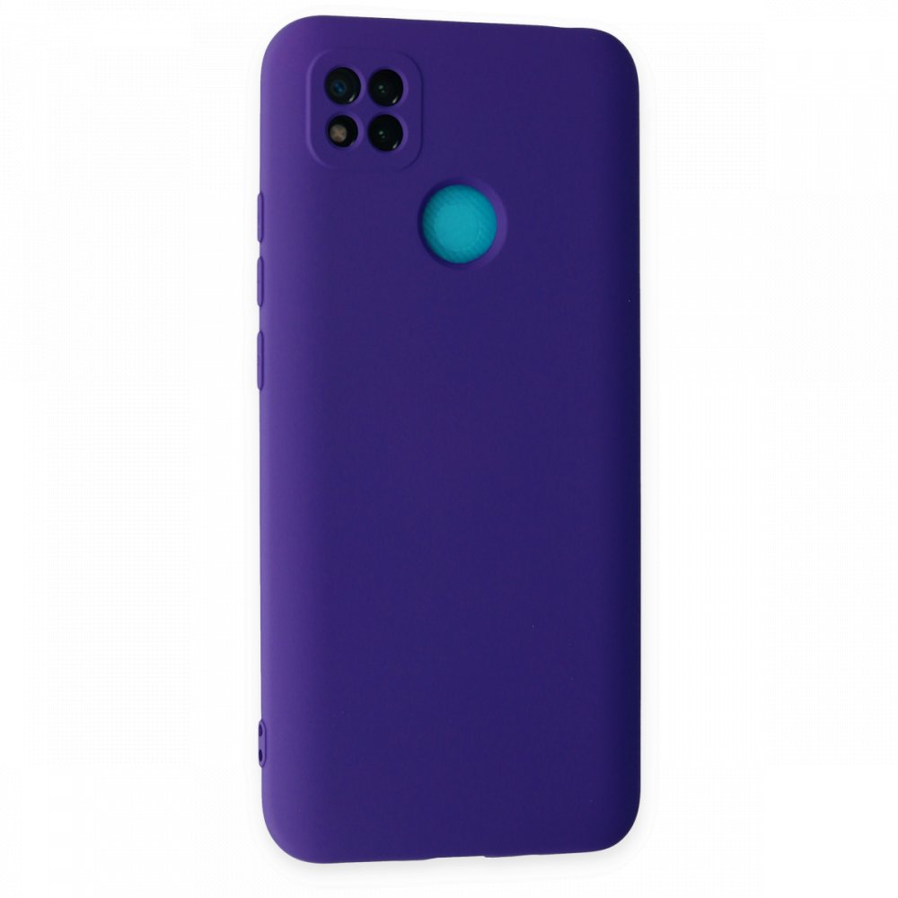 Redmi 9C Kılıf Nano içi Kadife Silikon - Mor