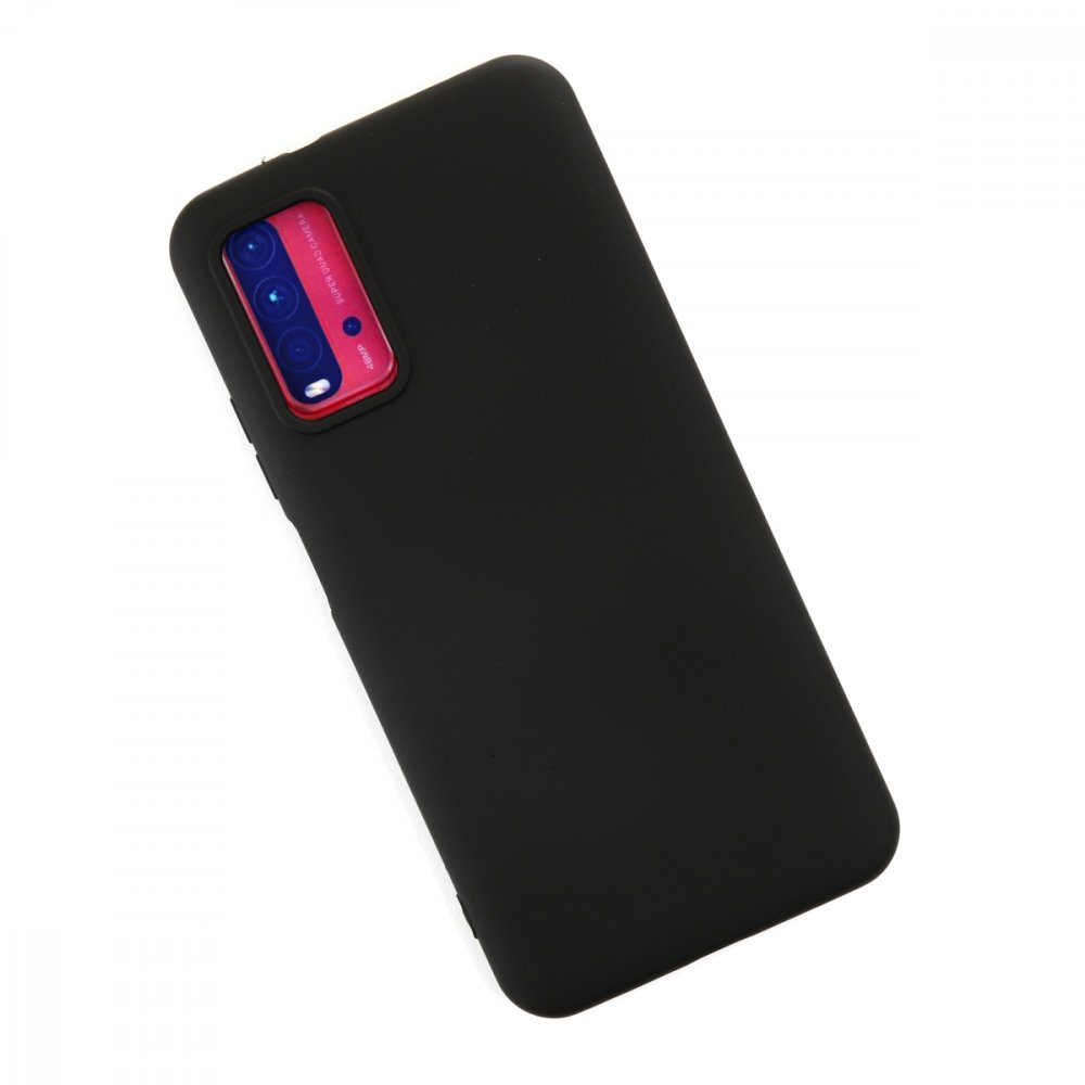 Redmi 9T Kılıf Nano içi Kadife Silikon - Siyah Redmi 9T Kılıf Nano içi Kadife Silikon - Siyah