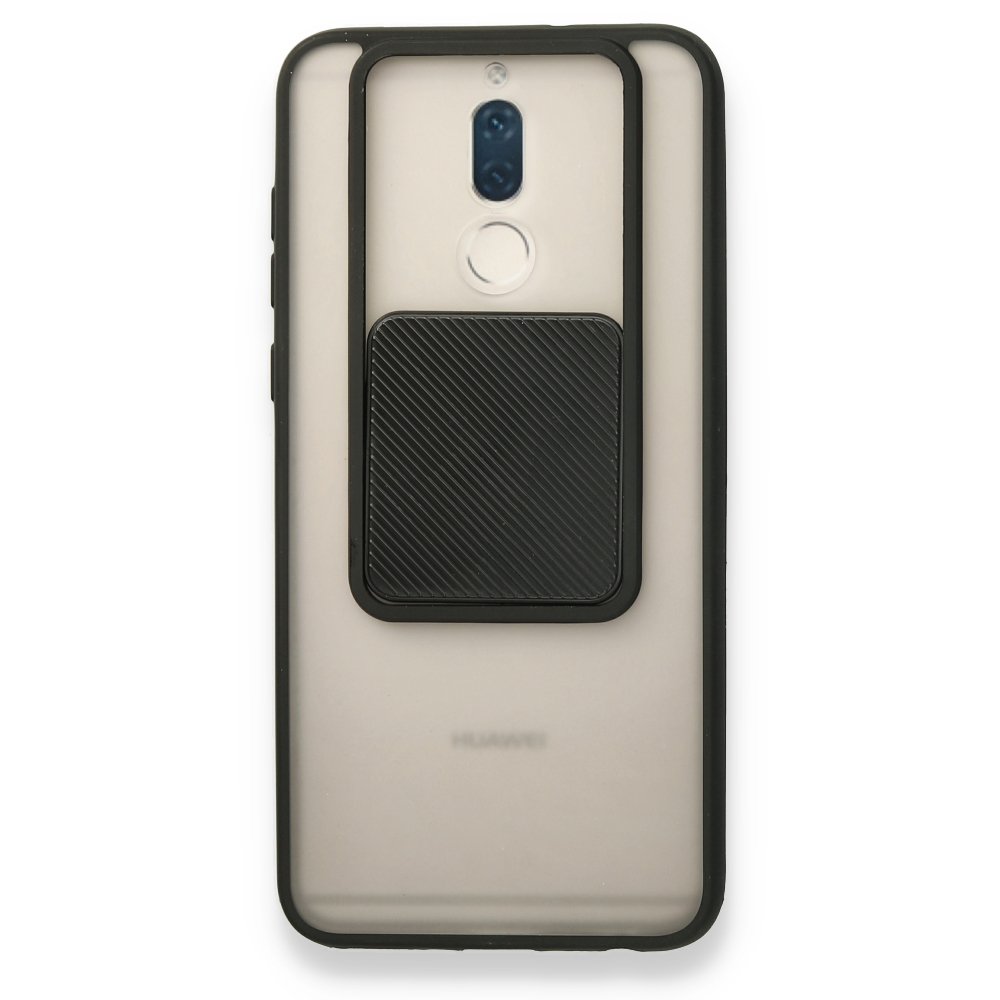 Huawei Mate 10 Lite Kılıf Palm Buzlu Kamera Sürgülü Silikon - Siyah  Huawei Mate 10 Lite Kılıf Palm Buzlu Kamera Sürgülü Silikon - Siyah