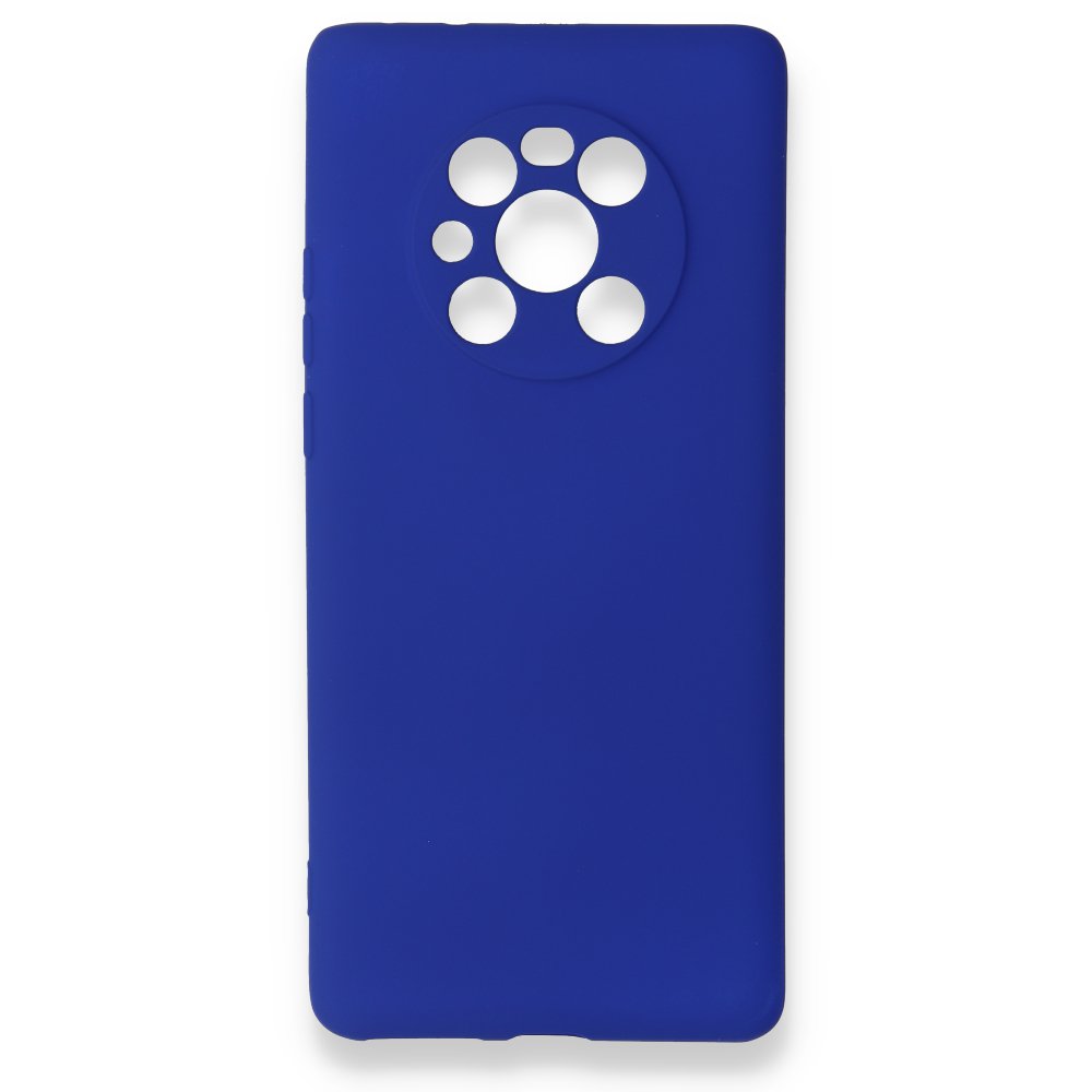 Huawei Mate 40 Pro Kılıf First Silikon - Mavi  Huawei Mate 40 Pro Kılıf First Silikon - Mavi