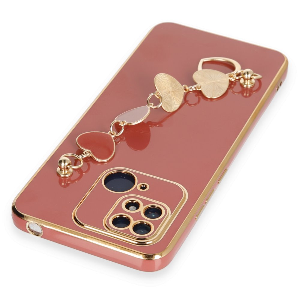 Xiaomi Poco C40 Kılıf Esila Silikon - Kırmızı Xiaomi Poco C40 Kılıf Esila Silikon - Kırmızı