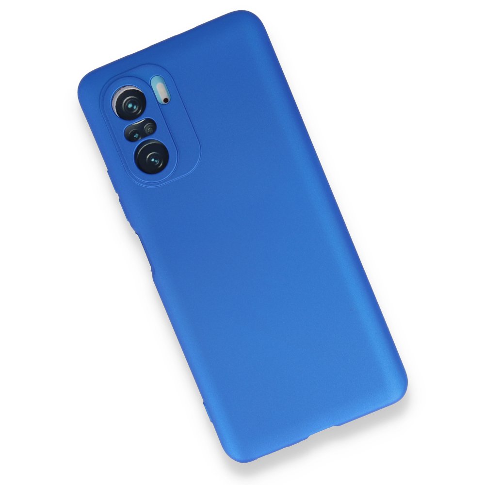  Xiaomi Mi 11i Kılıf First Silikon - Mavi