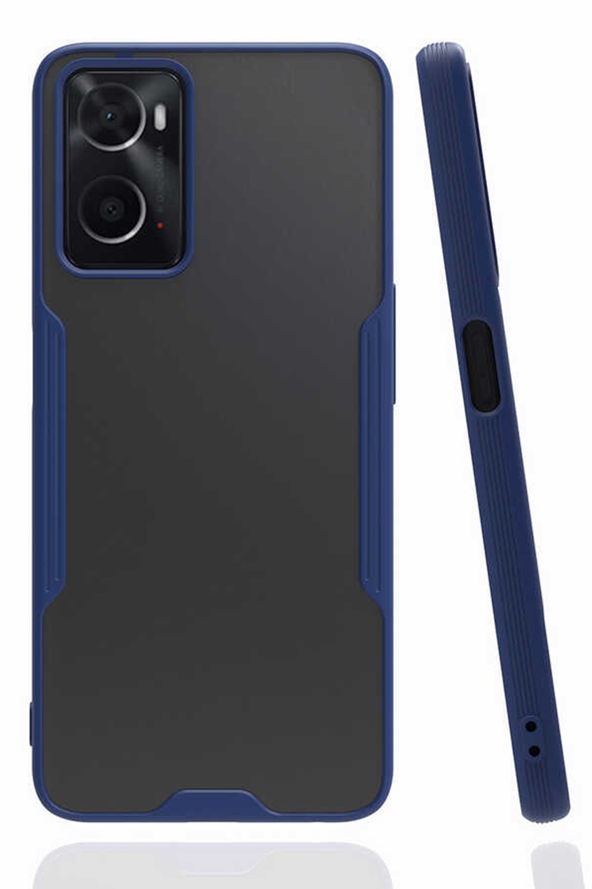 Oppo A96 Kılıf Platin Silikon - Lacivert Oppo A96 Kılıf Platin Silikon - Lacivert