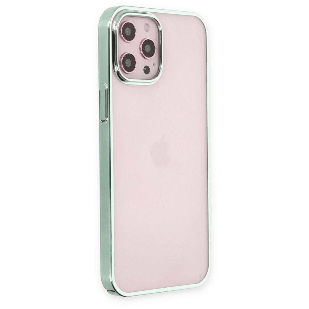  iPhone 12 Pro Kılıf Element Silikon - Yeşil
