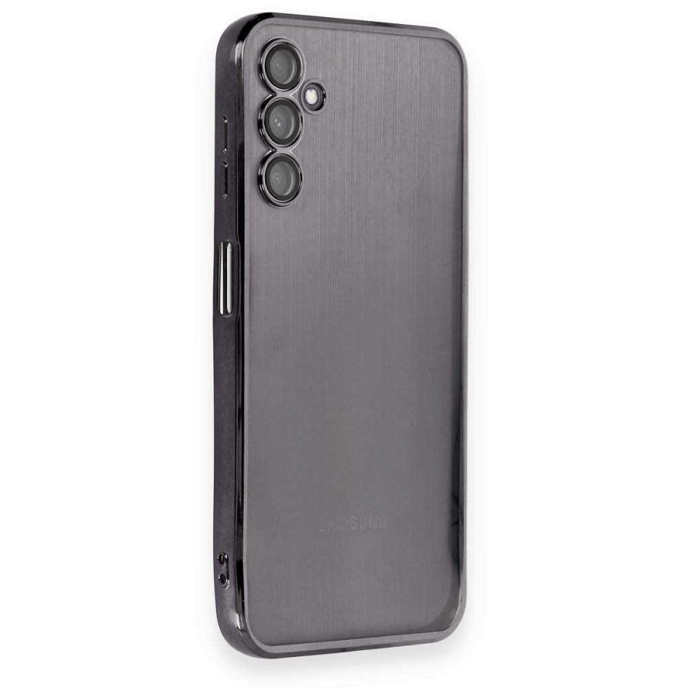  Samsung Galaxy A14 4G Kılıf Razer Lensli Silikon - Siyah