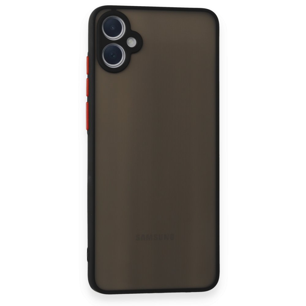  Samsung Galaxy A05 Kılıf Montreal Silikon Kapak - Siyah