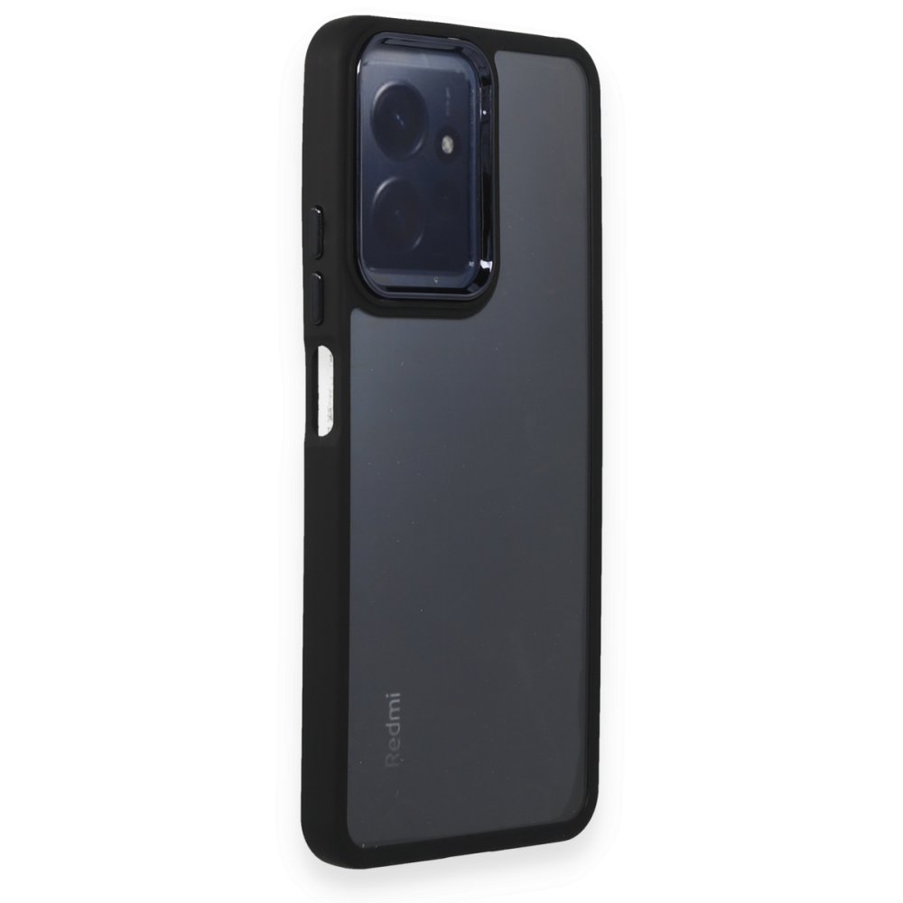 Redmi Note 12 4G Kılıf Dora Kapak - Siyah Redmi Note 12 4G Kılıf Dora Kapak - Siyah