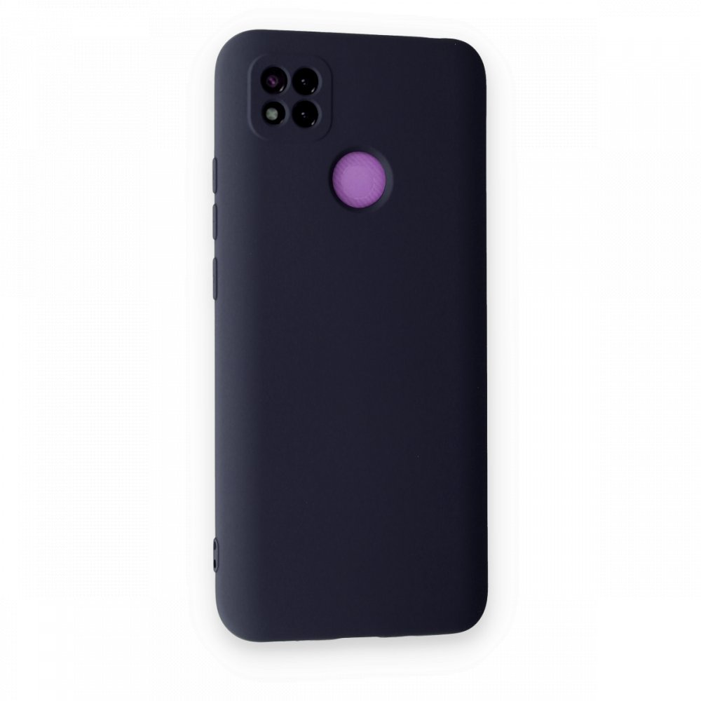 Redmi 9C Kılıf Nano içi Kadife Silikon - Lacivert