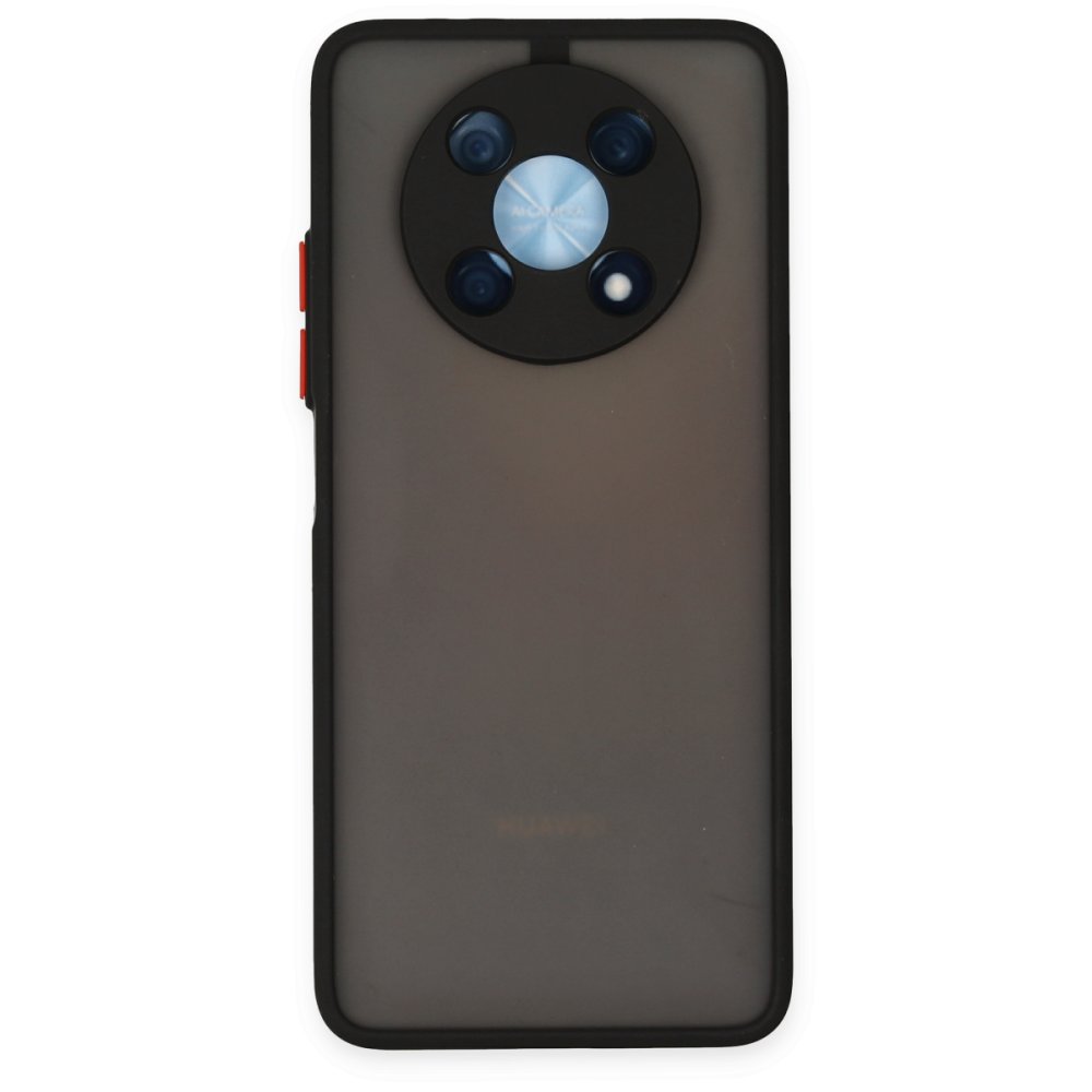 Huawei Nova Y90 Kılıf Montreal Silikon Kapak - Siyah  Huawei Nova Y90 Kılıf Montreal Silikon Kapak - Siyah