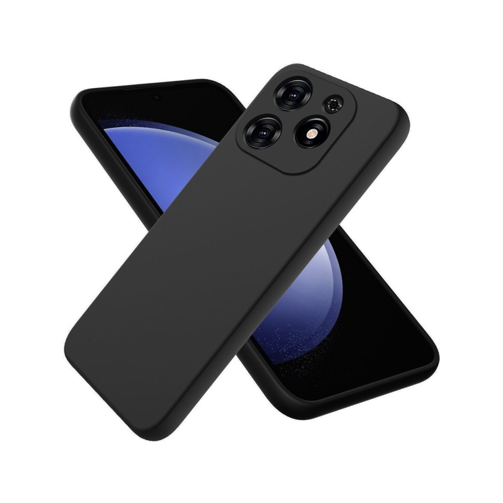Tecno Spark 20C Kılıf First Silikon - Siyah Tecno Spark 20C Kılıf First Silikon - Siyah