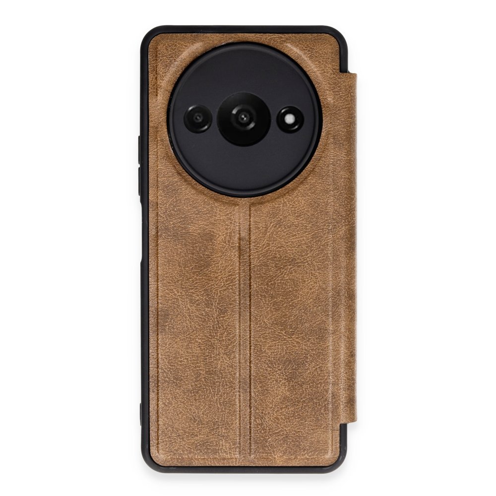 Redmi A3 4G Kılıf Flip Cover - Taba