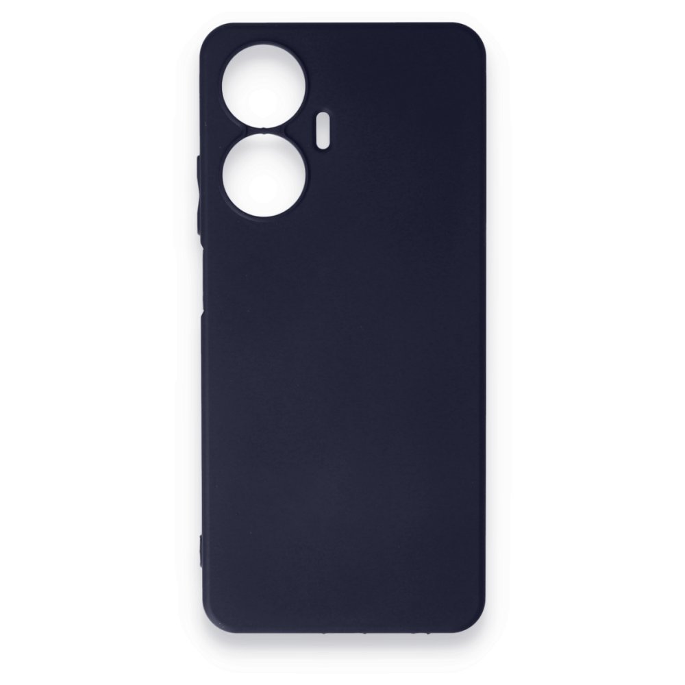 Realme C55 Kılıf First Silikon - Lacivert Realme C55 Kılıf First Silikon - Lacivert