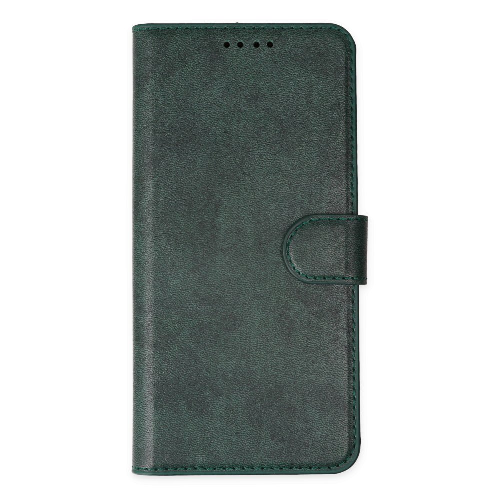 iPhone 14 Pro Max Kılıf Trend S Plus Kapaklı Kılıf - Yeşil iPhone 14 Pro Max Kılıf Trend S Plus Kapaklı Kılıf - Yeşil