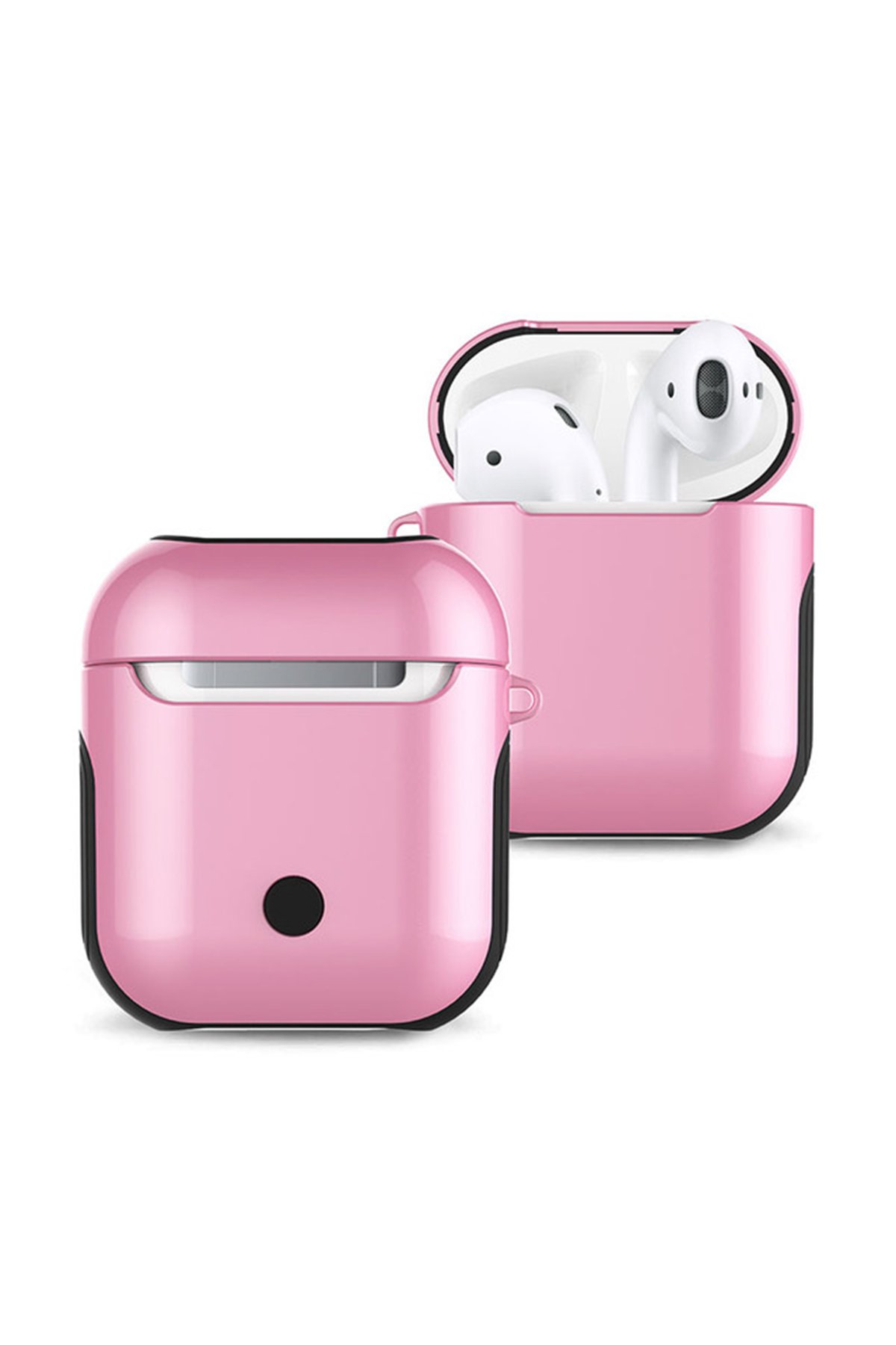 Airpods 2 (2.nesil) 3in1 Kılıf - Pembe Airpods 2 (2.nesil) 3in1 Kılıf - Pembe