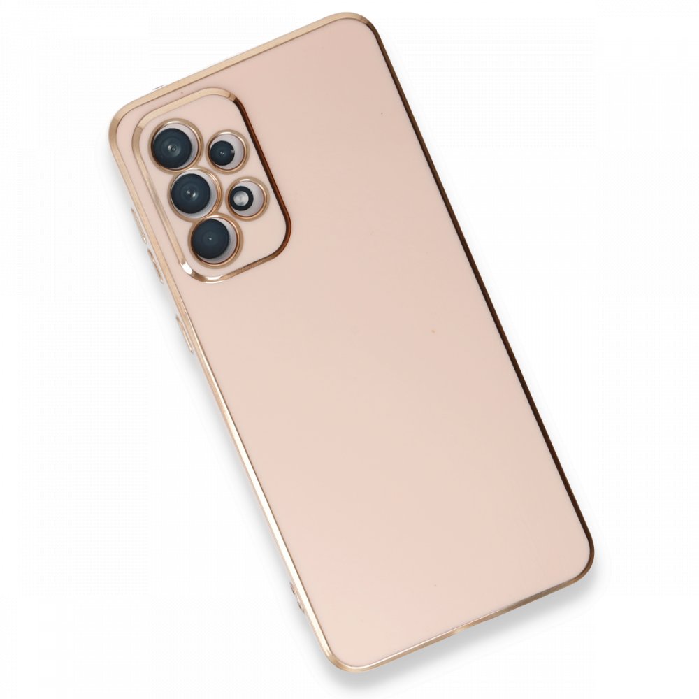  Samsung Galaxy A53 5G Kılıf Volet Silikon - Pembe