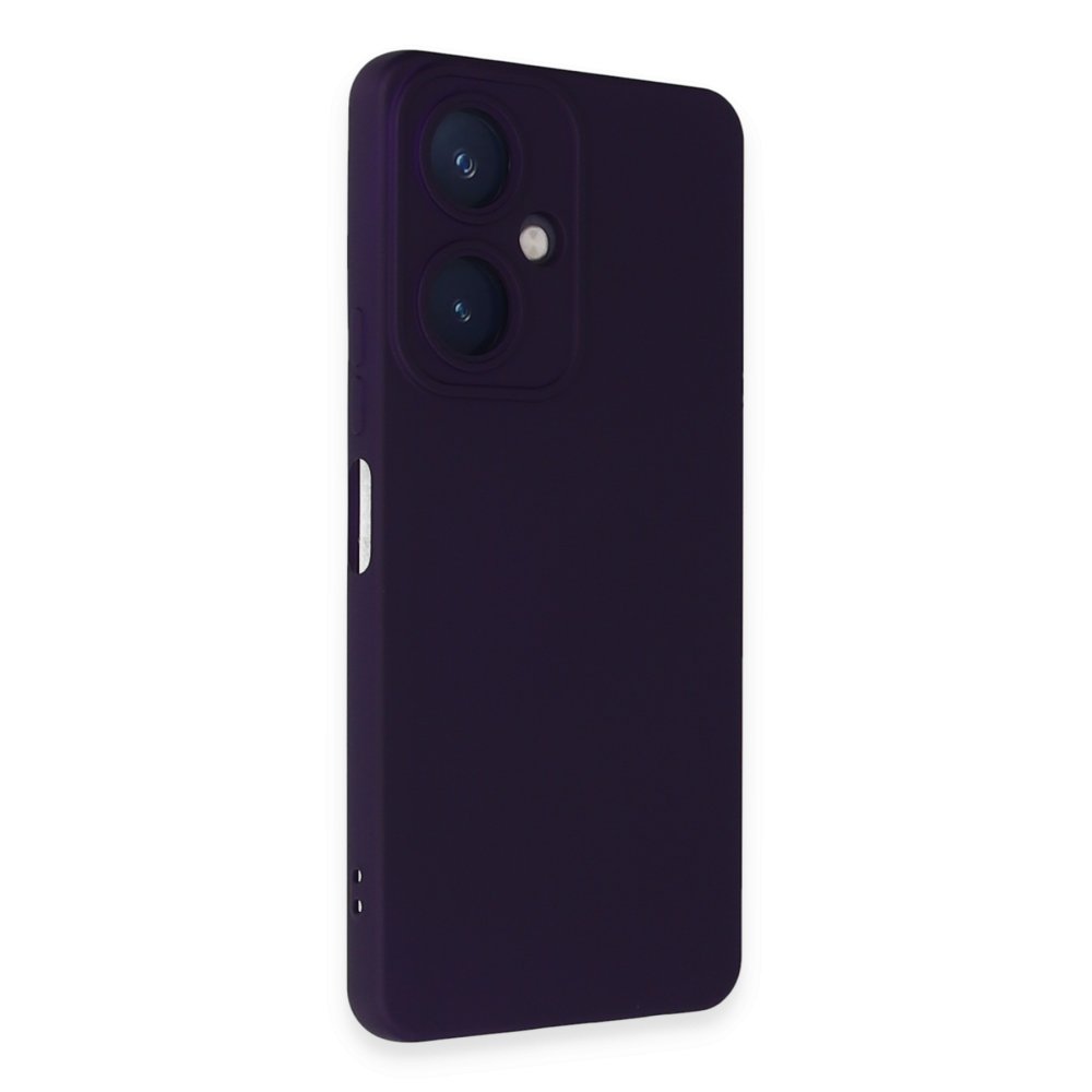 Vivo Y27 Kılıf Nano içi Kadife Silikon - Mor Vivo Y27 Kılıf Nano içi Kadife Silikon - Mor