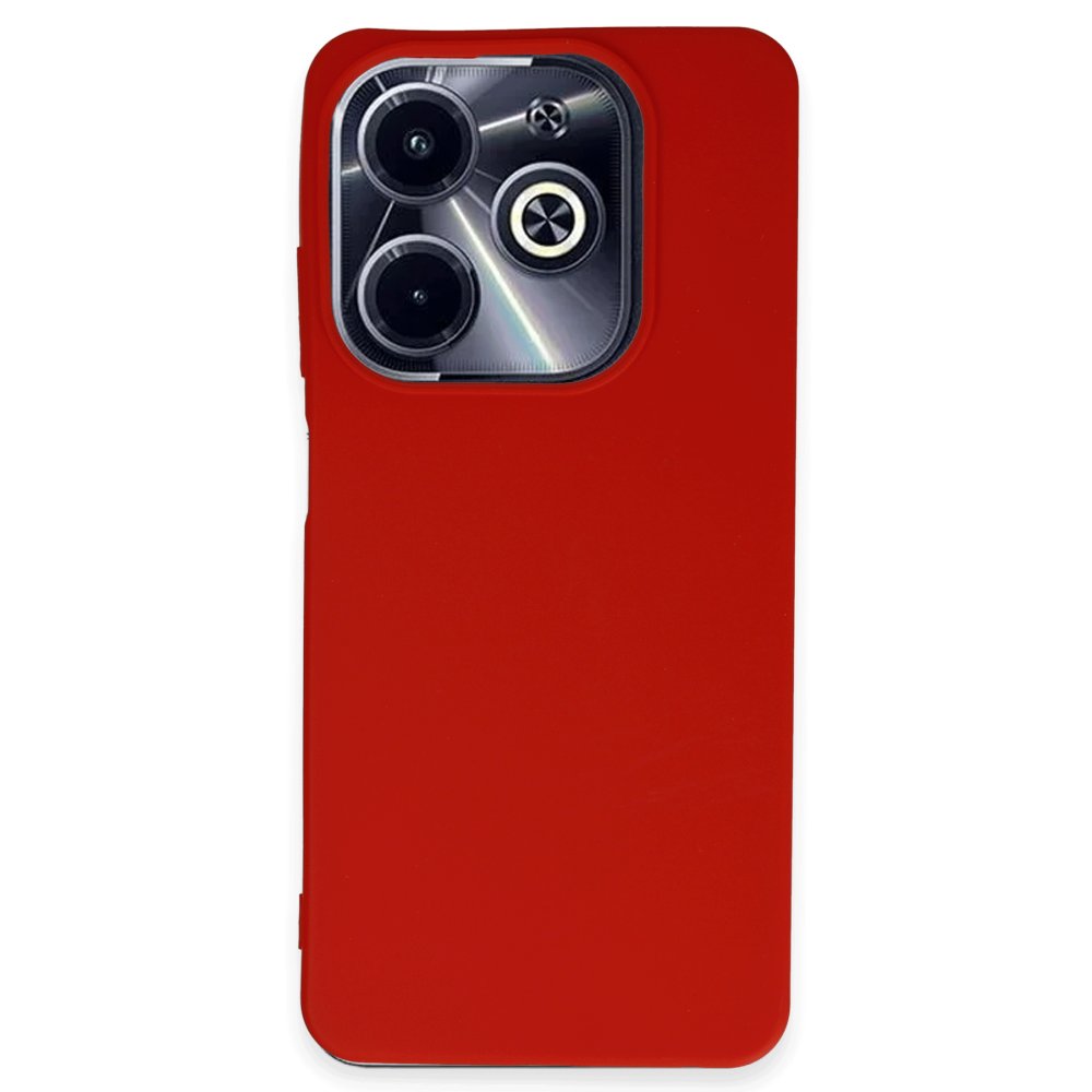 İnfinix Hot 40i Kılıf First Silikon - Kırmızı İnfinix Hot 40i Kılıf First Silikon - Kırmızı