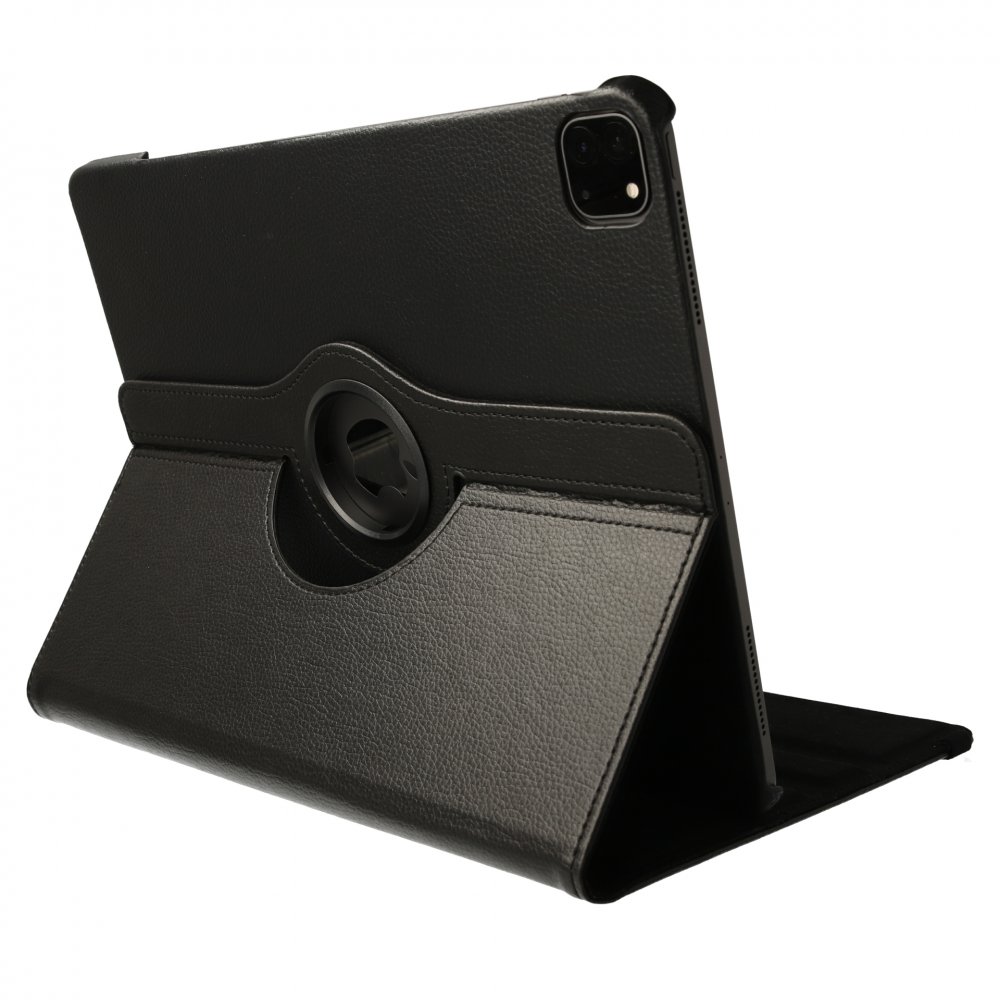  iPad Pro 12.9 (2018) Kılıf 360 Tablet Deri Kılıf - Siyah
