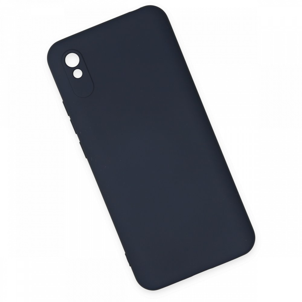 Redmi 9A Kılıf Nano içi Kadife Silikon - Lacivert Redmi 9A Kılıf Nano içi Kadife Silikon - Lacivert