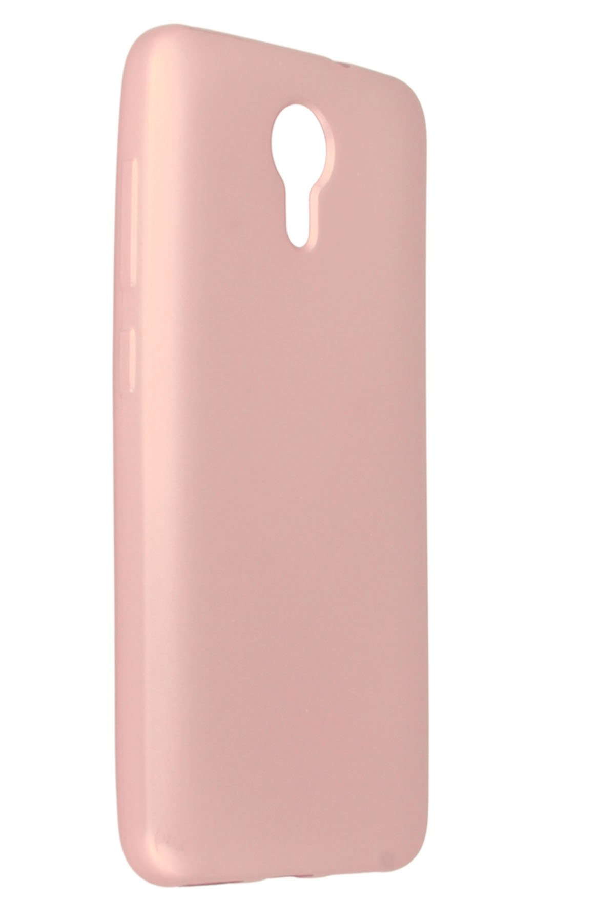  General Mobile GM 5 / 4G Kılıf First Silikon - Rose Gold