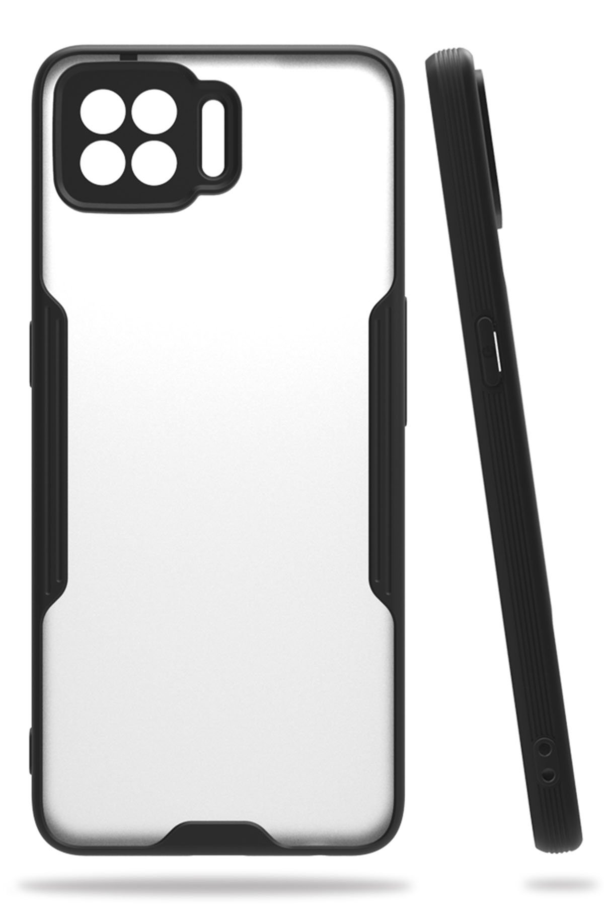 Oppo A73 Kılıf Platin Silikon - Siyah Oppo A73 Kılıf Platin Silikon - Siyah