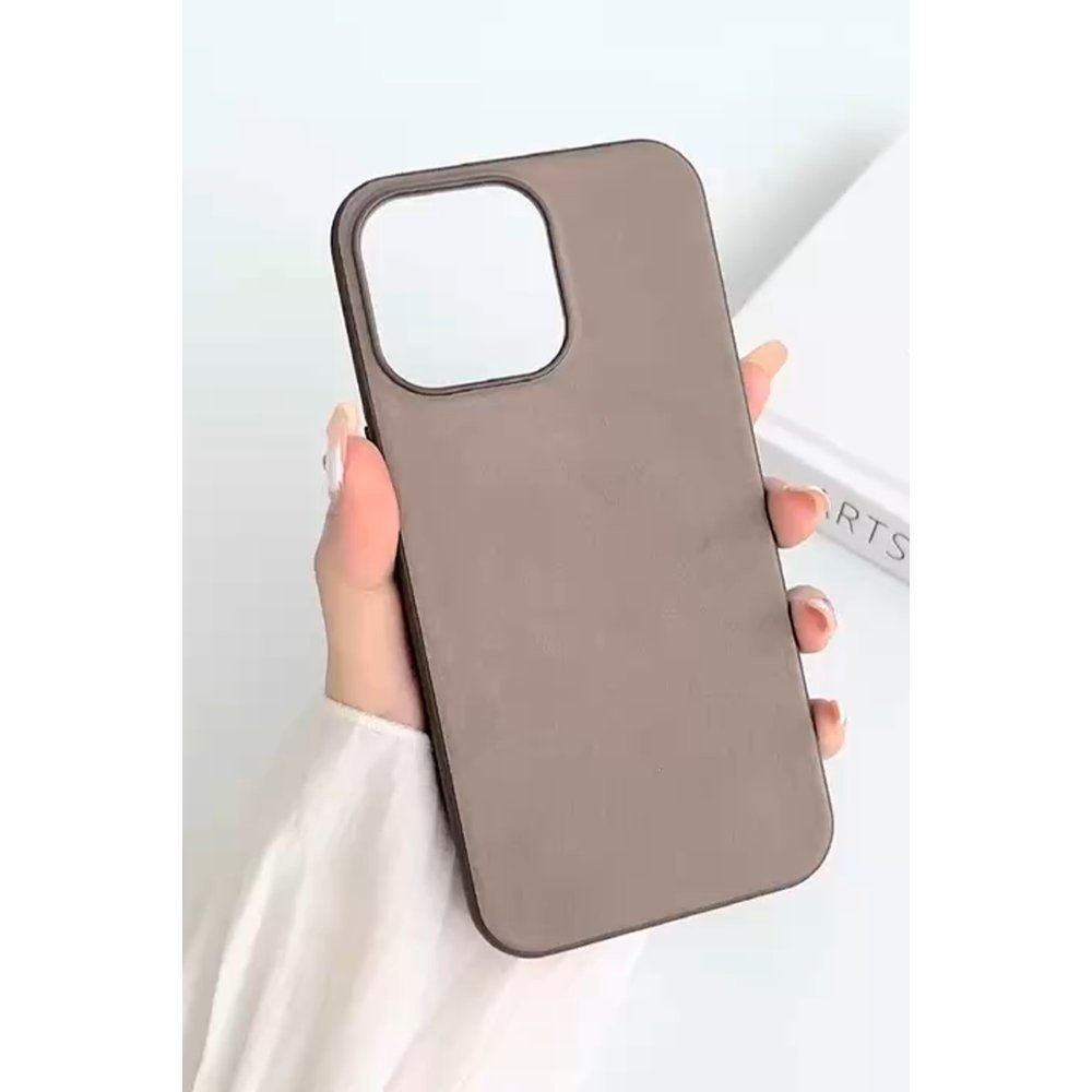 iPhone 15 Pro Max Kılıf Karen Magsafe Kapak - Kahverengi iPhone 15 Pro Max Kılıf Karen Magsafe Kapak - Kahverengi