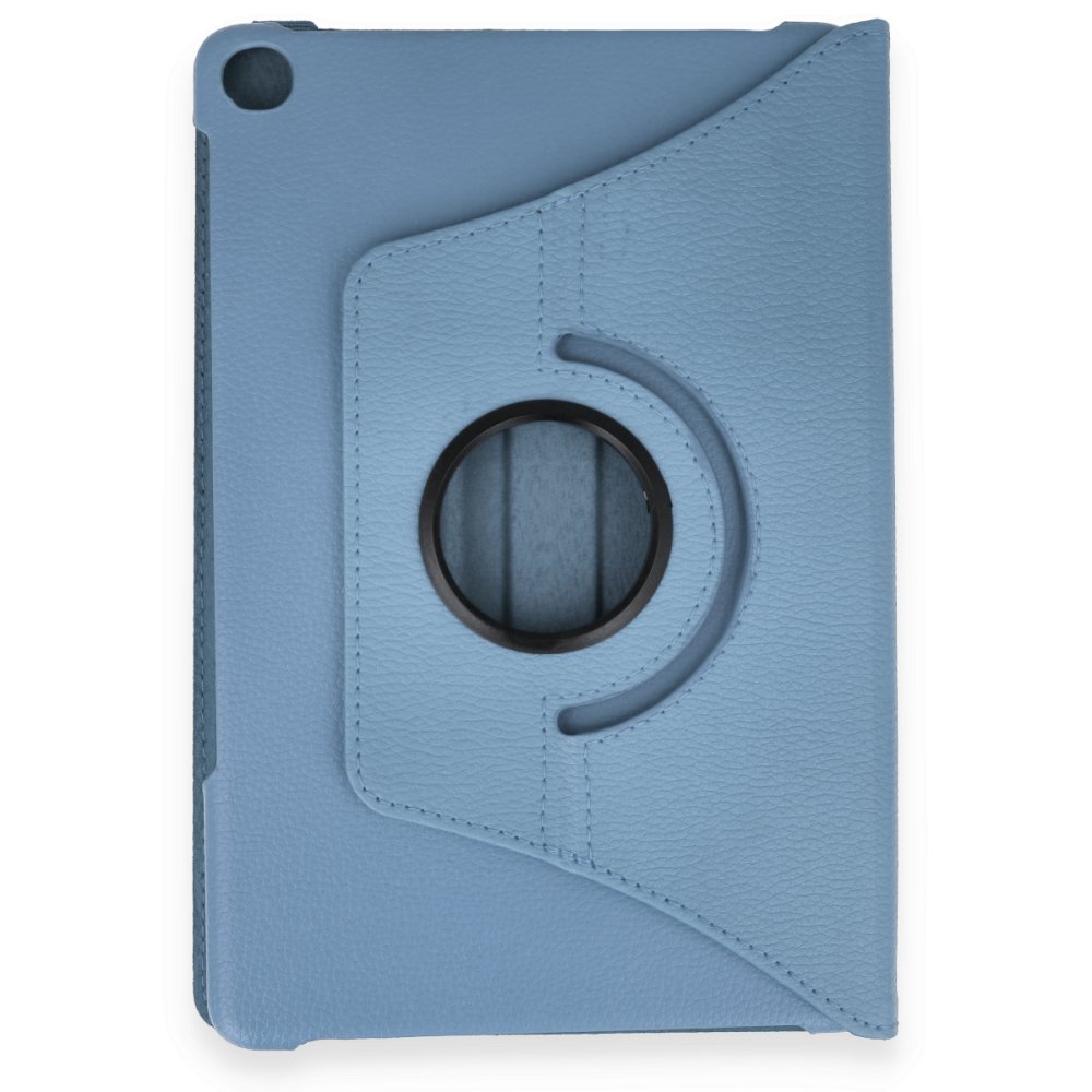 Huawei Honor Pad X8 10.1 Kılıf 360 Tablet Deri Kılıf - Turkuaz  Huawei Honor Pad X8 10.1 Kılıf 360 Tablet Deri Kılıf - Turkuaz