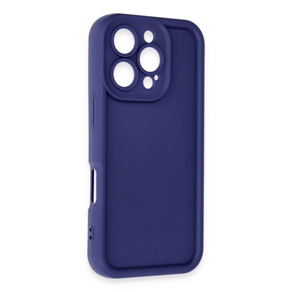  iPhone 16 Pro Max Kılıf Viera Silikon - Lacivert