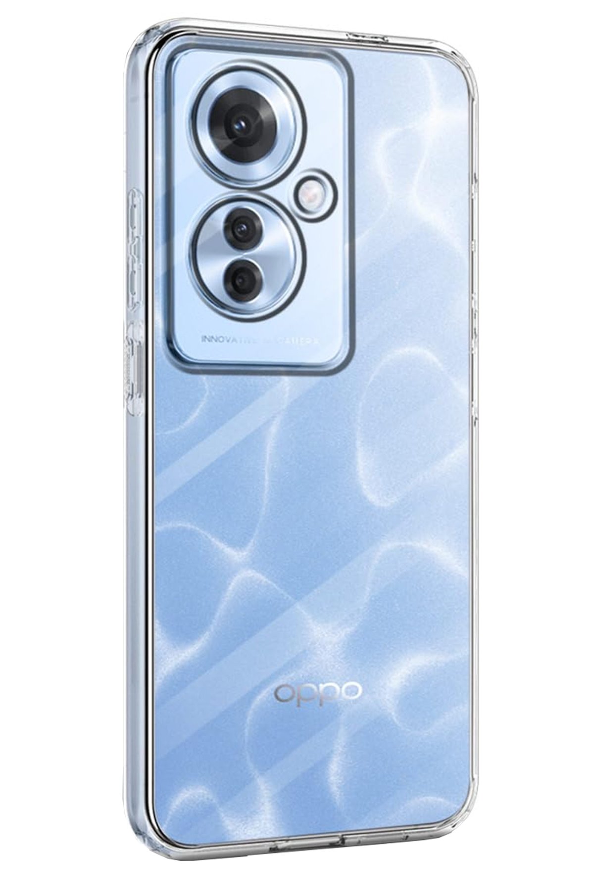 Oppo Reno 11F Kılıf Lüx Şeffaf Silikon Oppo Reno 11F Kılıf Lüx Şeffaf Silikon