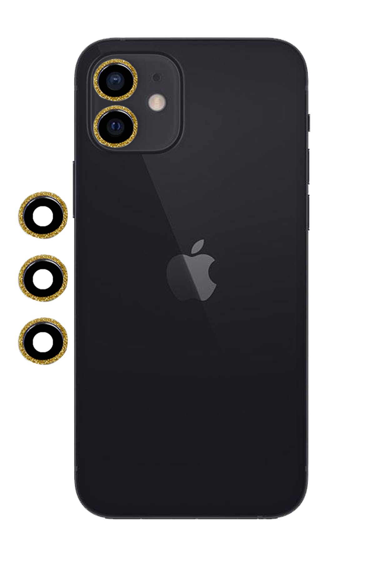  iPhone 12 Mini Shine Kamera Lens - Gold