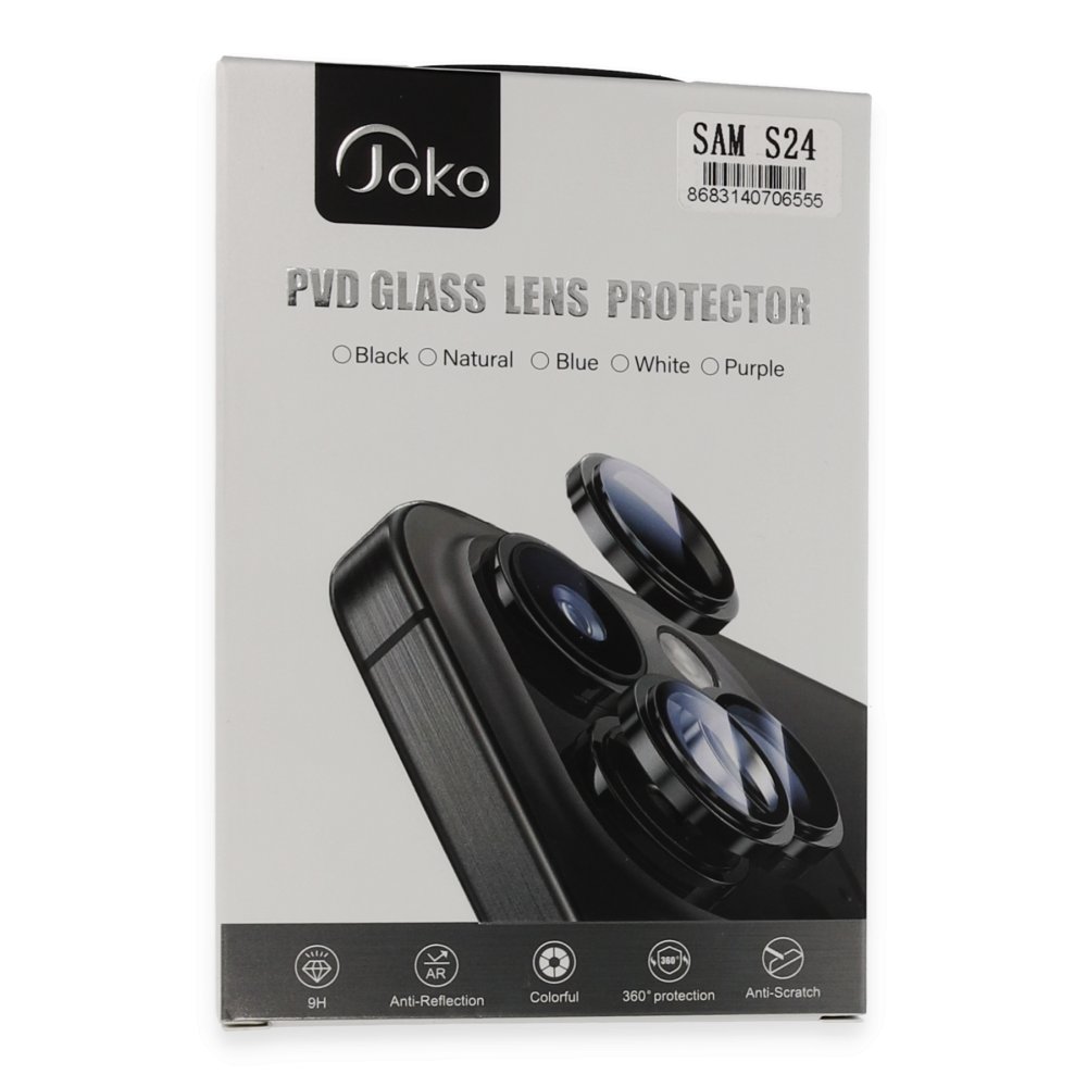 Joko Samsung Galaxy S24 PVD Metal Kamera Lens - Gold Joko Samsung Galaxy S24 PVD Metal Kamera Lens - Gold