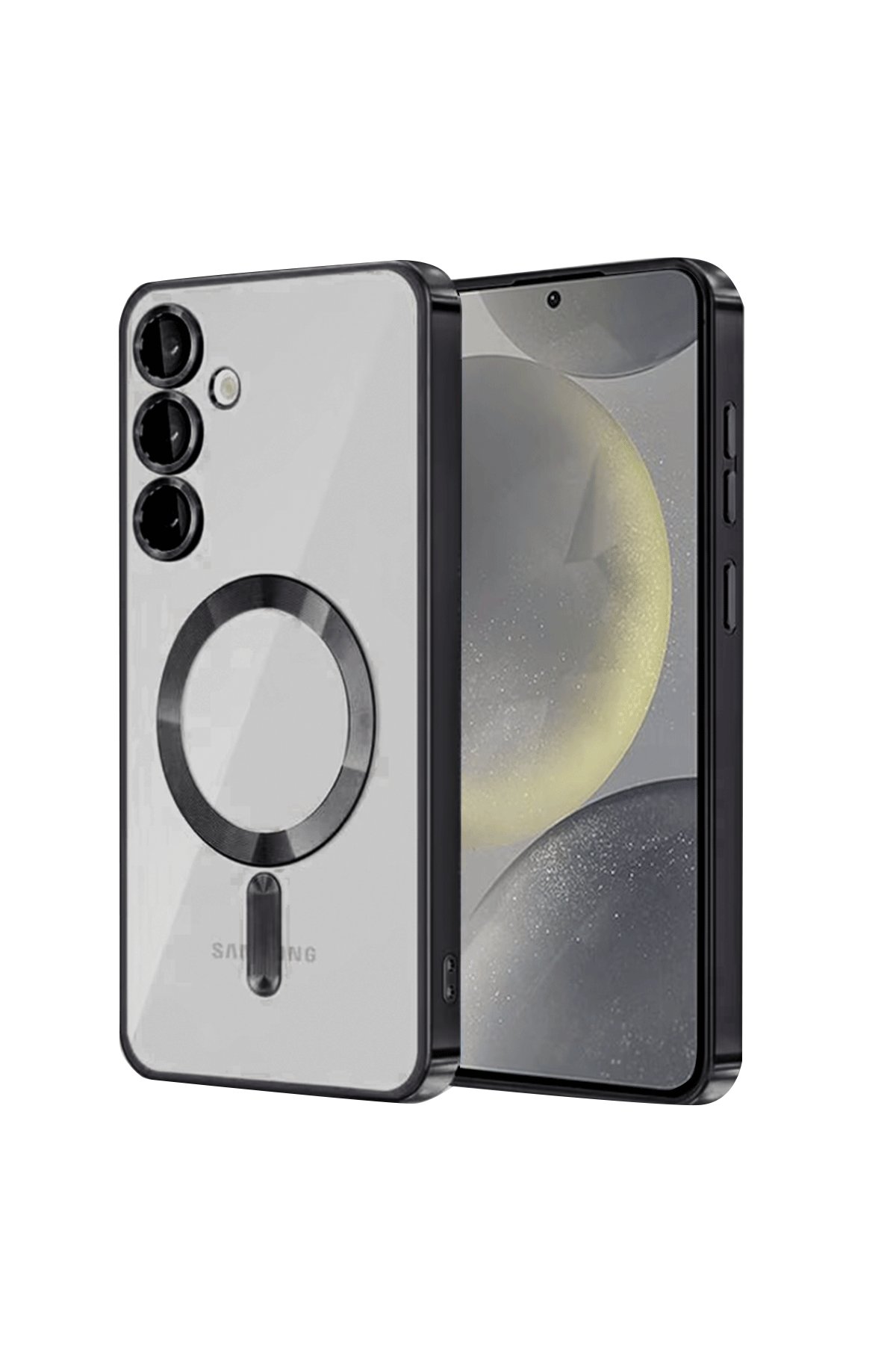  Samsung Galaxy S23 Plus Kılıf Kross Magneticsafe Kapak - Siyah