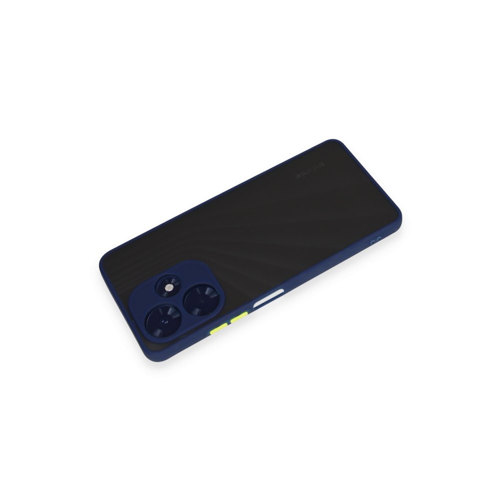 İnfinix Hot 30 4G Kılıf Montreal Silikon Kapak - Lacivert İnfinix Hot 30 4G Kılıf Montreal Silikon Kapak - Lacivert