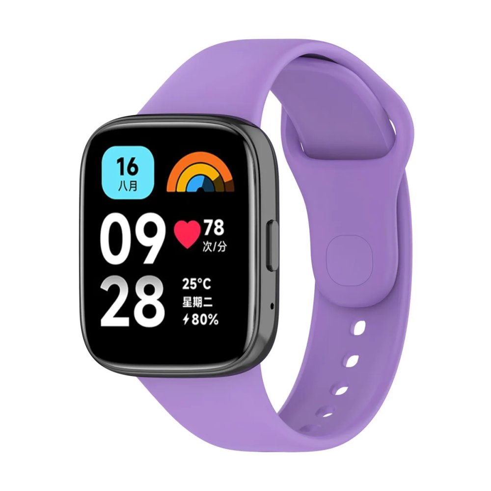 Redmi Watch 3 Active Klasik Kordon - Lila
