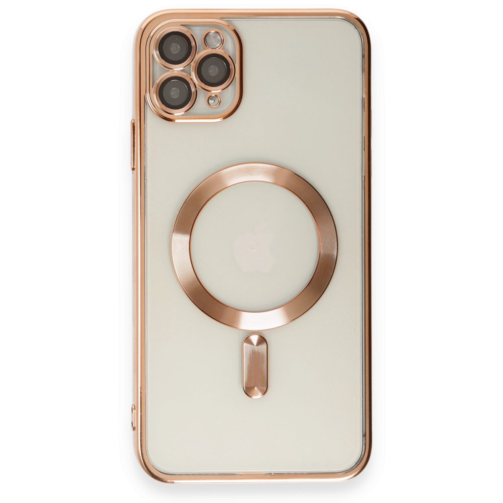  iPhone 11 Pro Max Kılıf Kross Magneticsafe Kapak - Rose