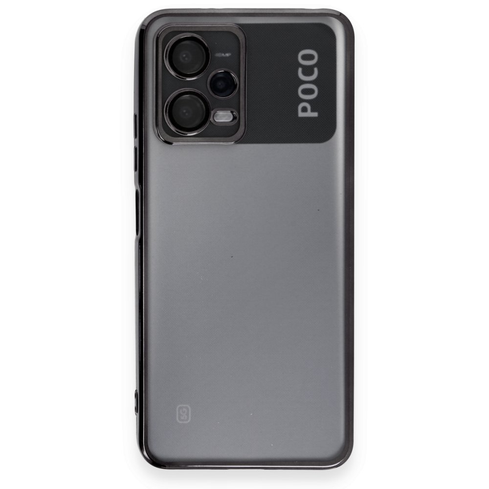 Xiaomi Poco X5 5G Kılıf Razer Lensli Silikon - Siyah Xiaomi Poco X5 5G Kılıf Razer Lensli Silikon - Siyah