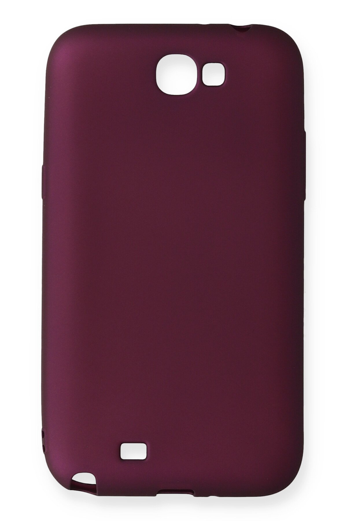  Samsung Galaxy Note 2 / N7100 Kılıf First Silikon - Mürdüm