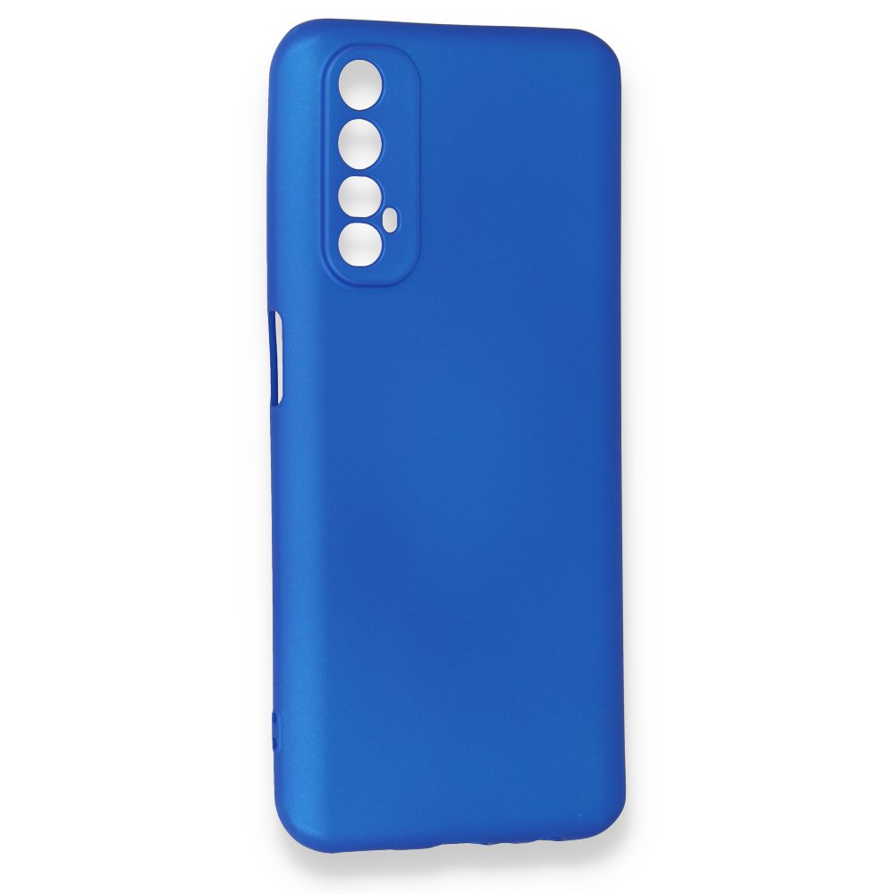 Realme 7 Kılıf First Silikon - Mavi Realme 7 Kılıf First Silikon - Mavi