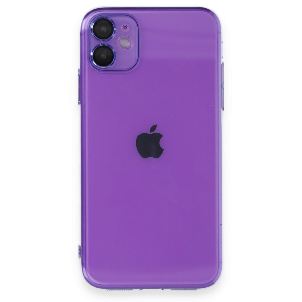  iPhone 11 Kılıf Armada Lensli Kapak - Lila