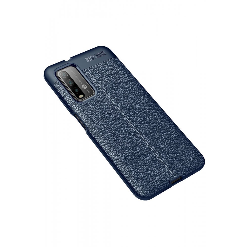 Redmi Note 9 4G Kılıf Auto Focus Kapak - Lacivert