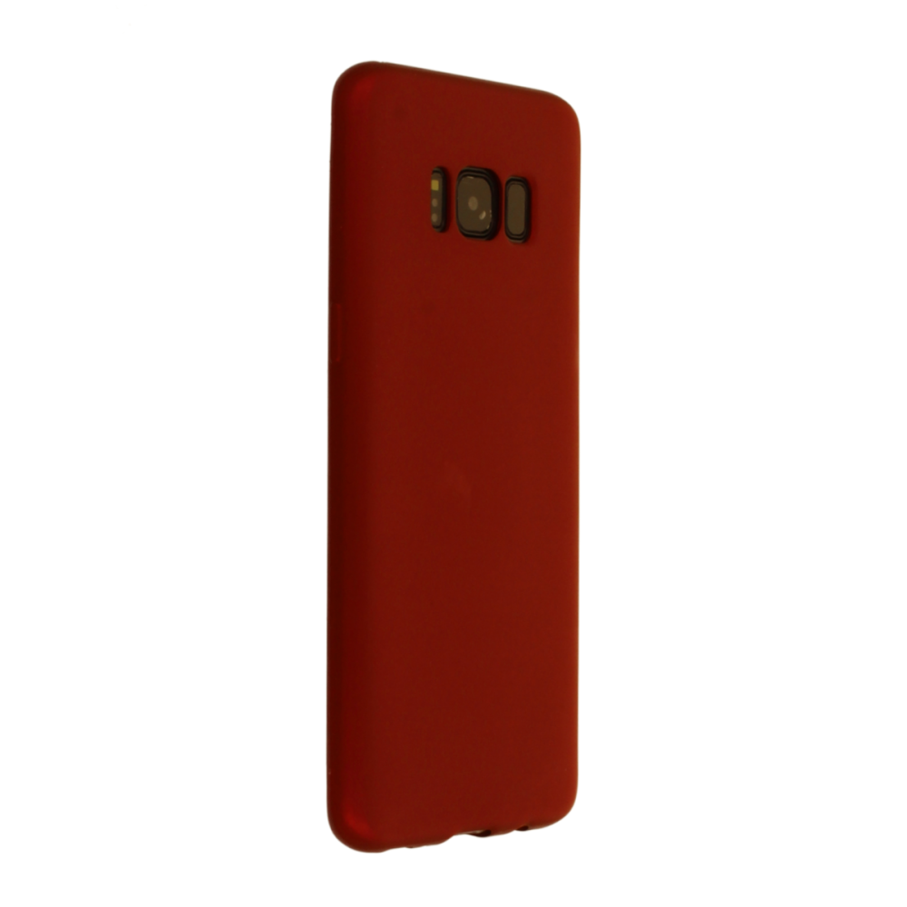 Samsung Galaxy S8 Kılıf First Silikon - Bordo