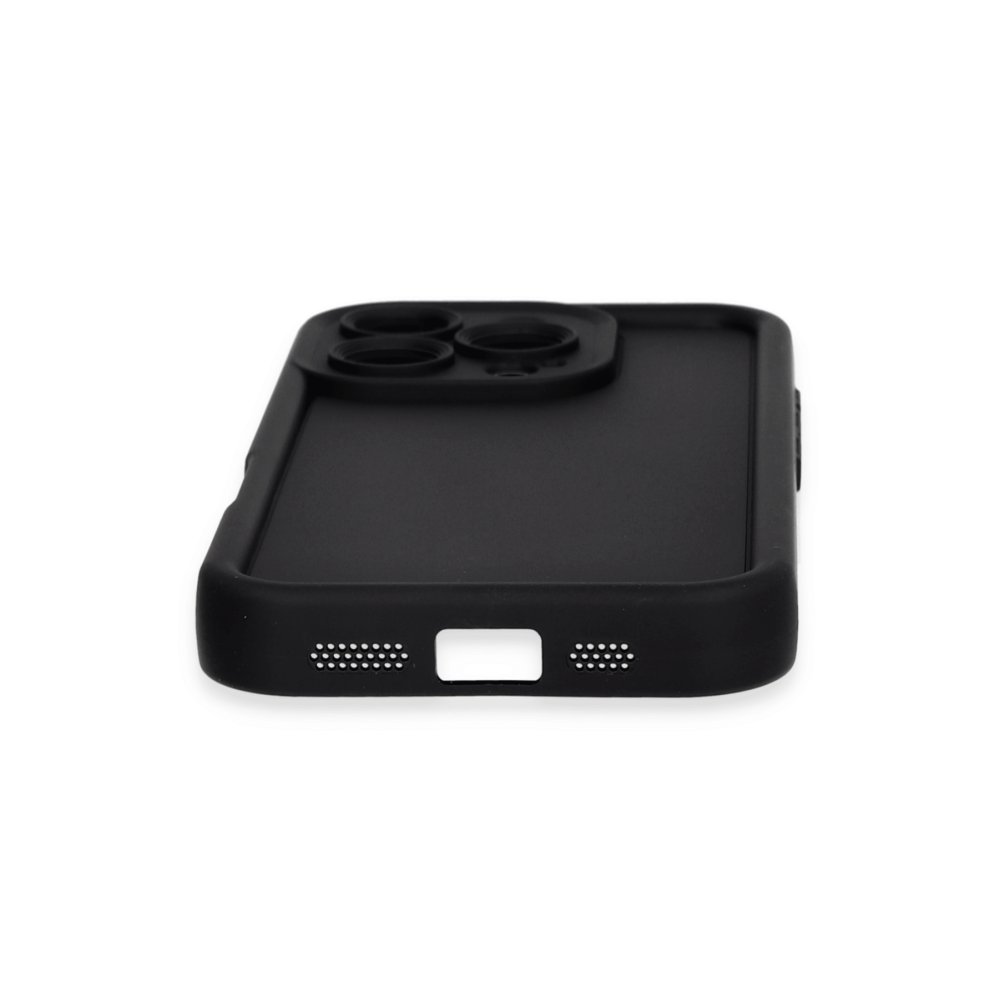  iPhone 16 Pro Kılıf Viera Silikon - Siyah