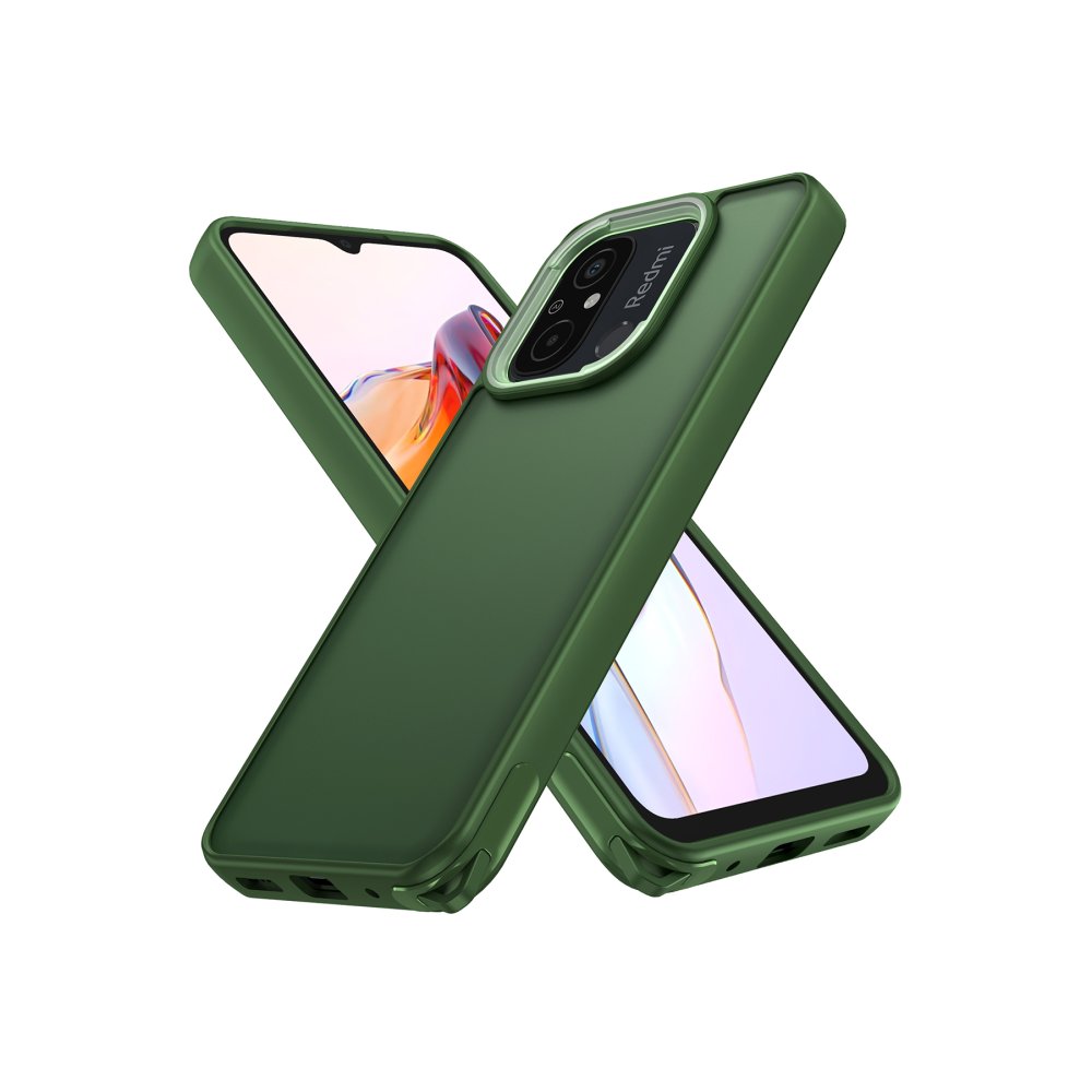 Redmi 12C Kılıf Elegant Kapak - Yeşil