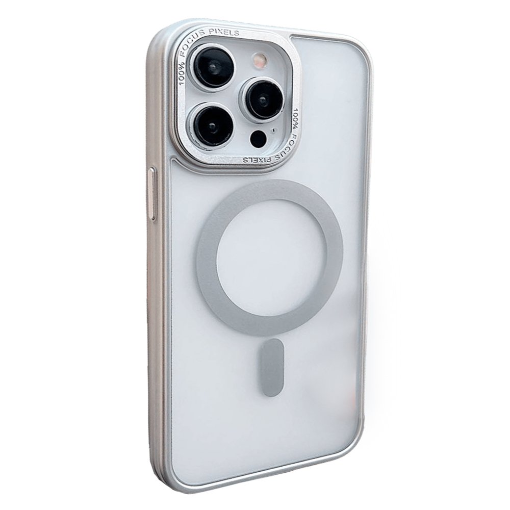Joko iPhone 15 Pro Max Montella Magsafe Kapak - Gümüş Joko iPhone 15 Pro Max Montella Magsafe Kapak - Gümüş