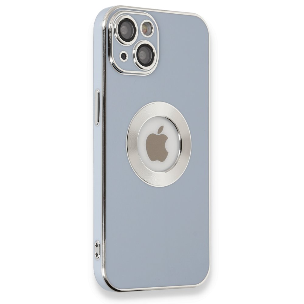  iPhone 14 Plus Kılıf Store Silikon - Sierra Blue