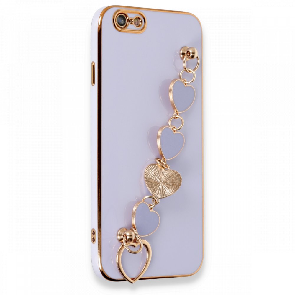 iPhone 6 Kılıf Esila Silikon - Lila iPhone 6 Kılıf Esila Silikon - Lila