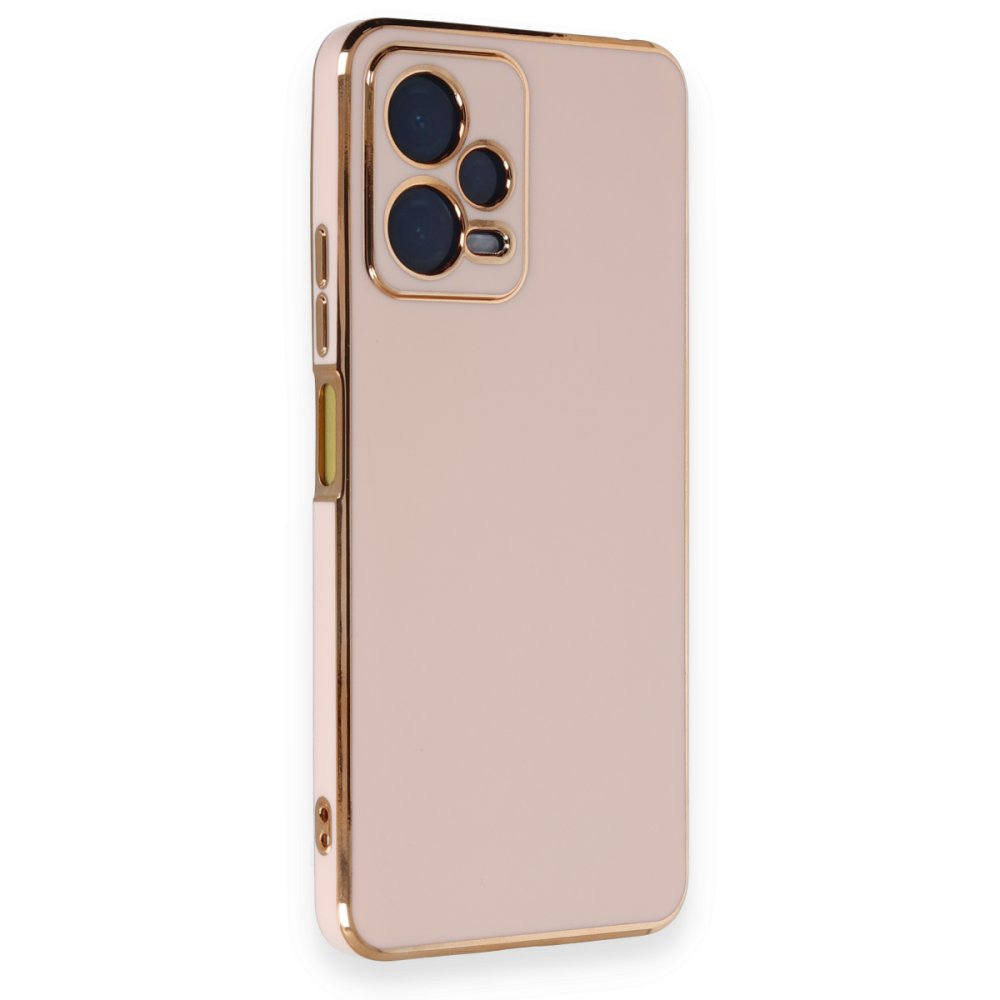 Xiaomi Poco X5 5G Kılıf Volet Silikon - Pembe Xiaomi Poco X5 5G Kılıf Volet Silikon - Pembe