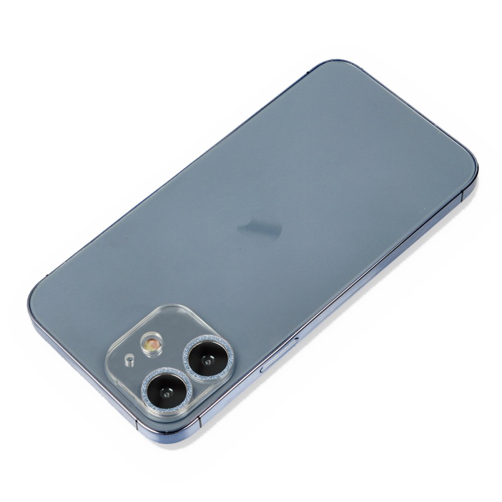  iPhone 11 Shine Kamera Lens Koruma Cam - Sierra Blue