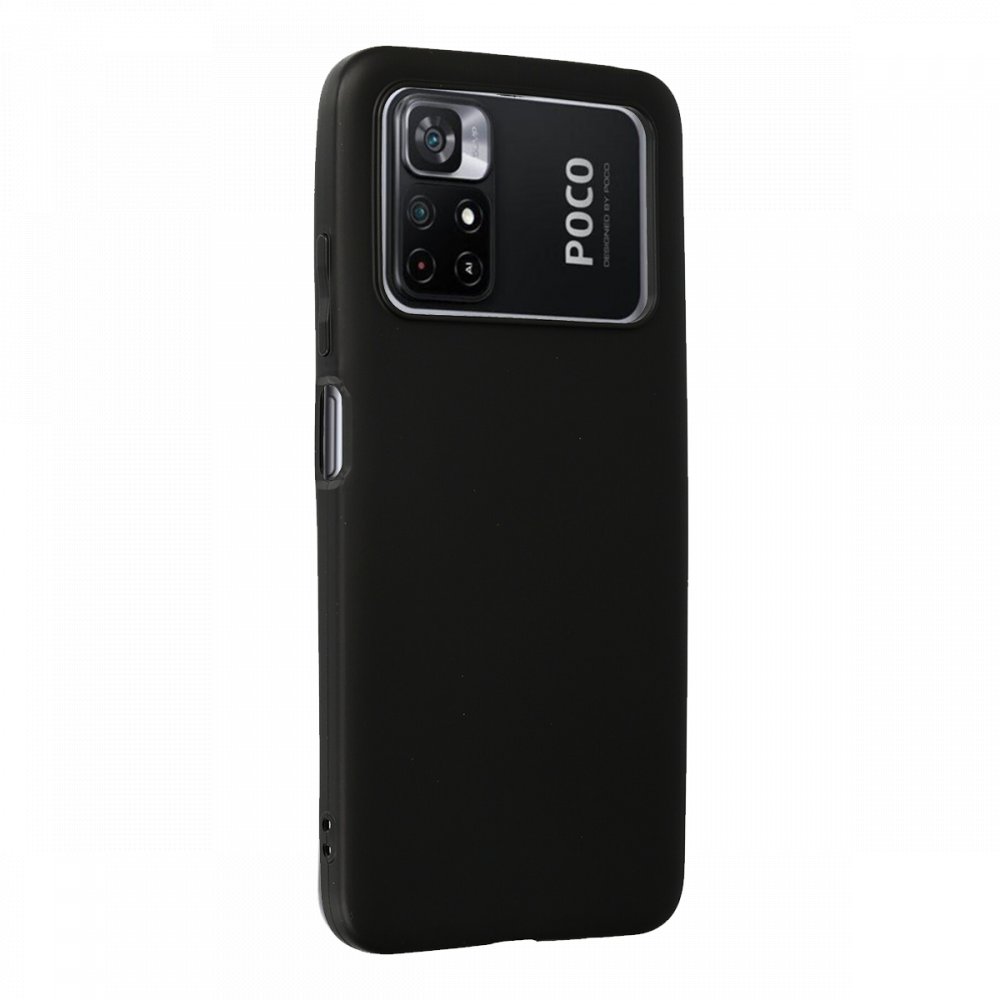 Xiaomi Poco M4 Pro 4G Kılıf First Silikon - Siyah Xiaomi Poco M4 Pro 4G Kılıf First Silikon - Siyah