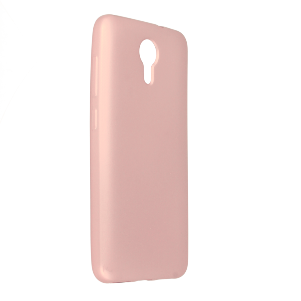  General Mobile GM 5 / 4G Kılıf First Silikon - Rose Gold